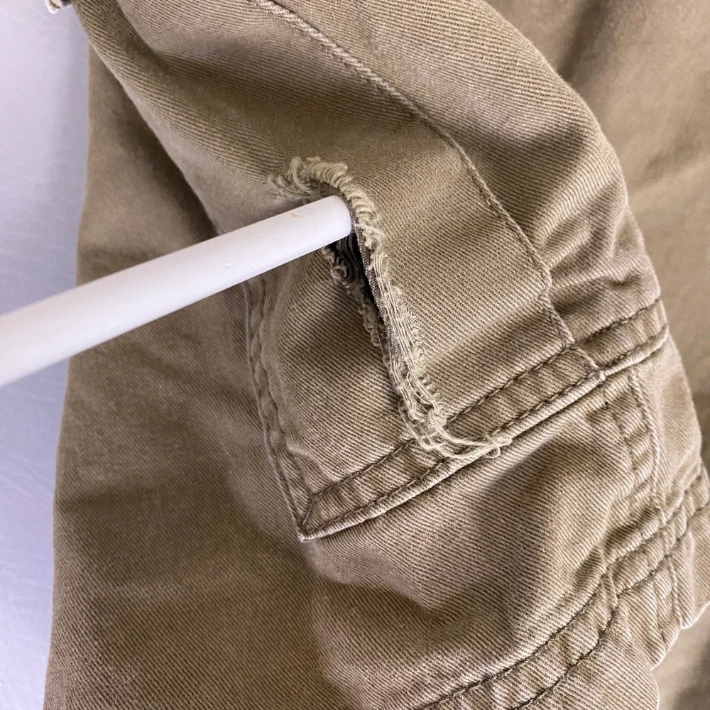 Columbia Cargo Shorts Men's Size 42w 10i Brown Omni-Shade Cotton Hiking Outdoor*
